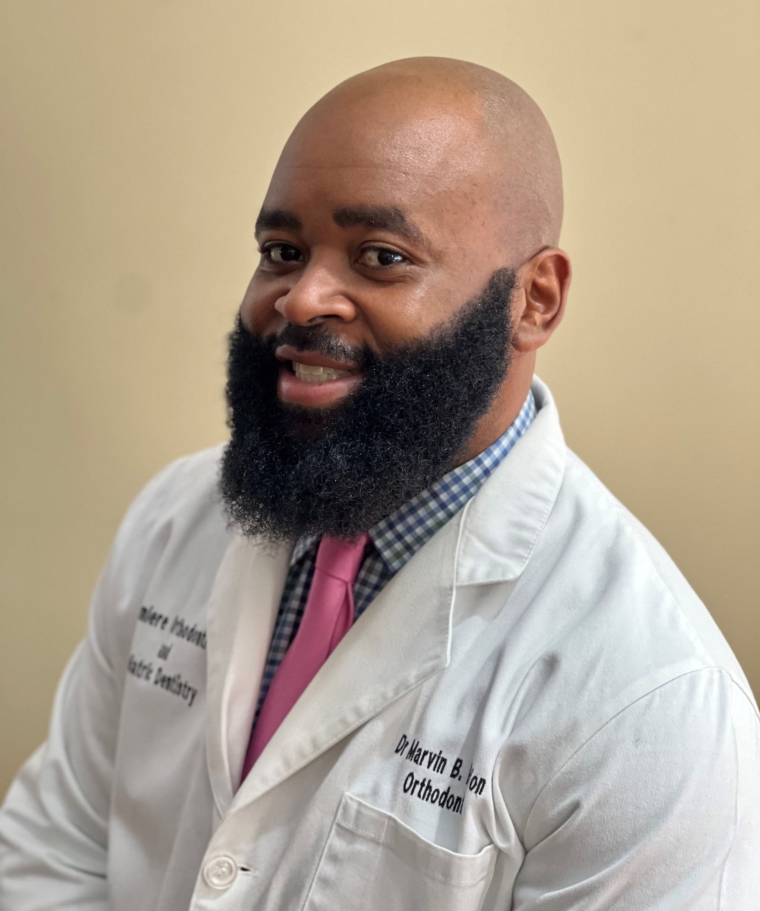 Portrait of Dr. Marvin Ngwafon, DDS, a board eligible orthodontist with Specialists in Orthodontics Maryland